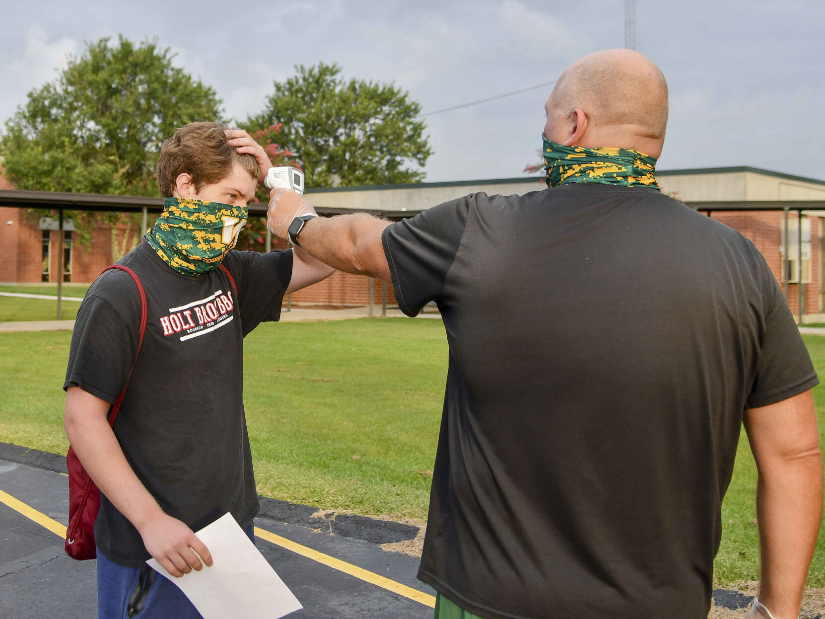 West Florence High School football practice
